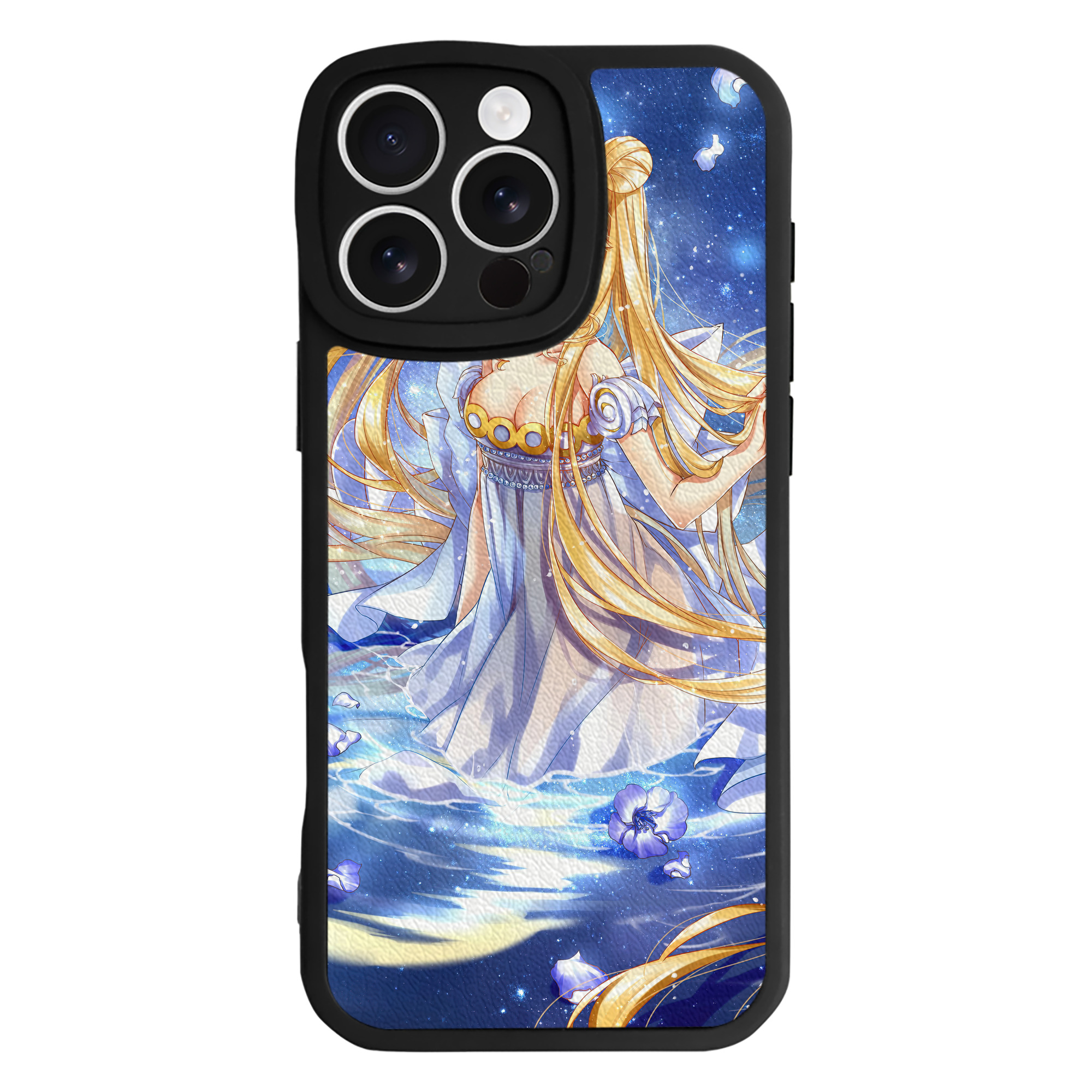 （画像用） 美少女戦士セーラームーン Sailor Moon 【iPhone 16シリーズ対応】シリコンスマホケース（レザー調） 材質：シリコン